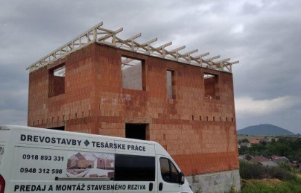 Novostavba rodinného domu Župčany - pult