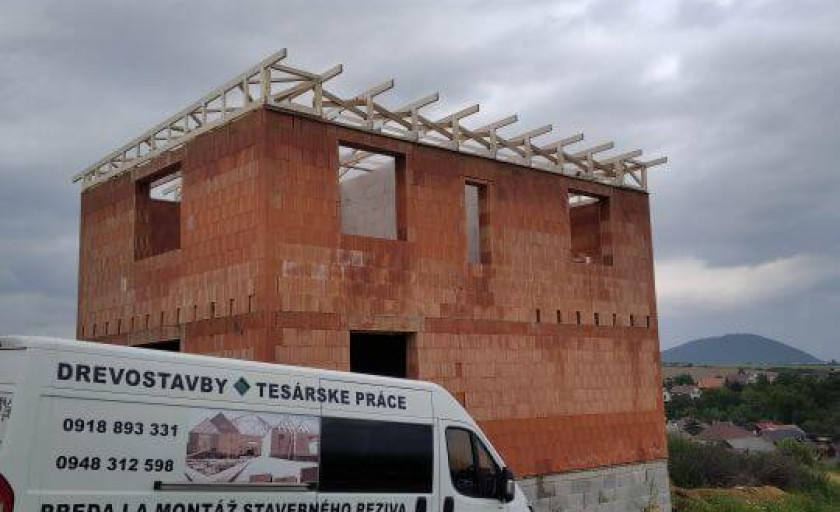 Novostavba rodinného domu Župčany - pult
