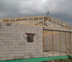 Novostavba Hasičskej Zbrojnice Malá Domaša